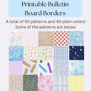 Bulletin Board Borders
