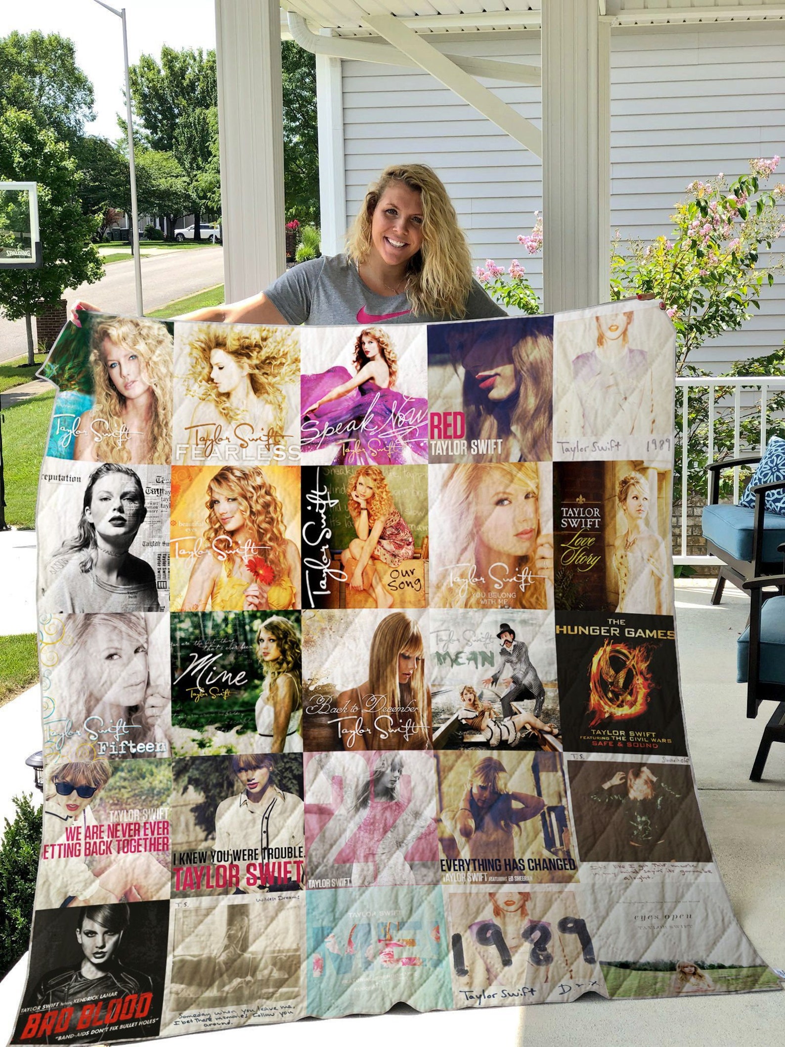 Taylor Swift Blanket Quilt Taylor Swift Albums Love Story Red Etsy
