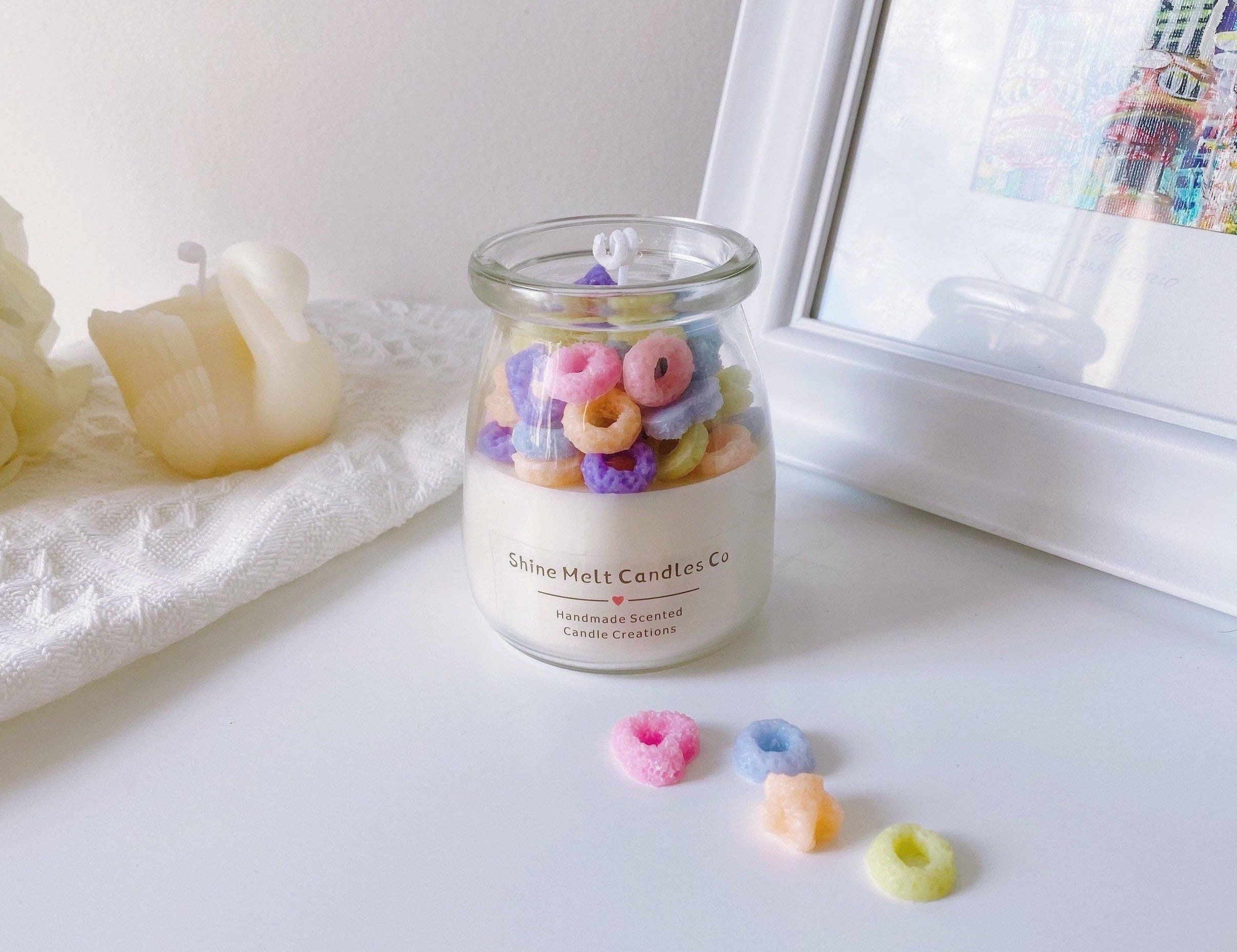 Cereal Candle in 4 Oz Milk Jar Candles Soy Candles Etsy