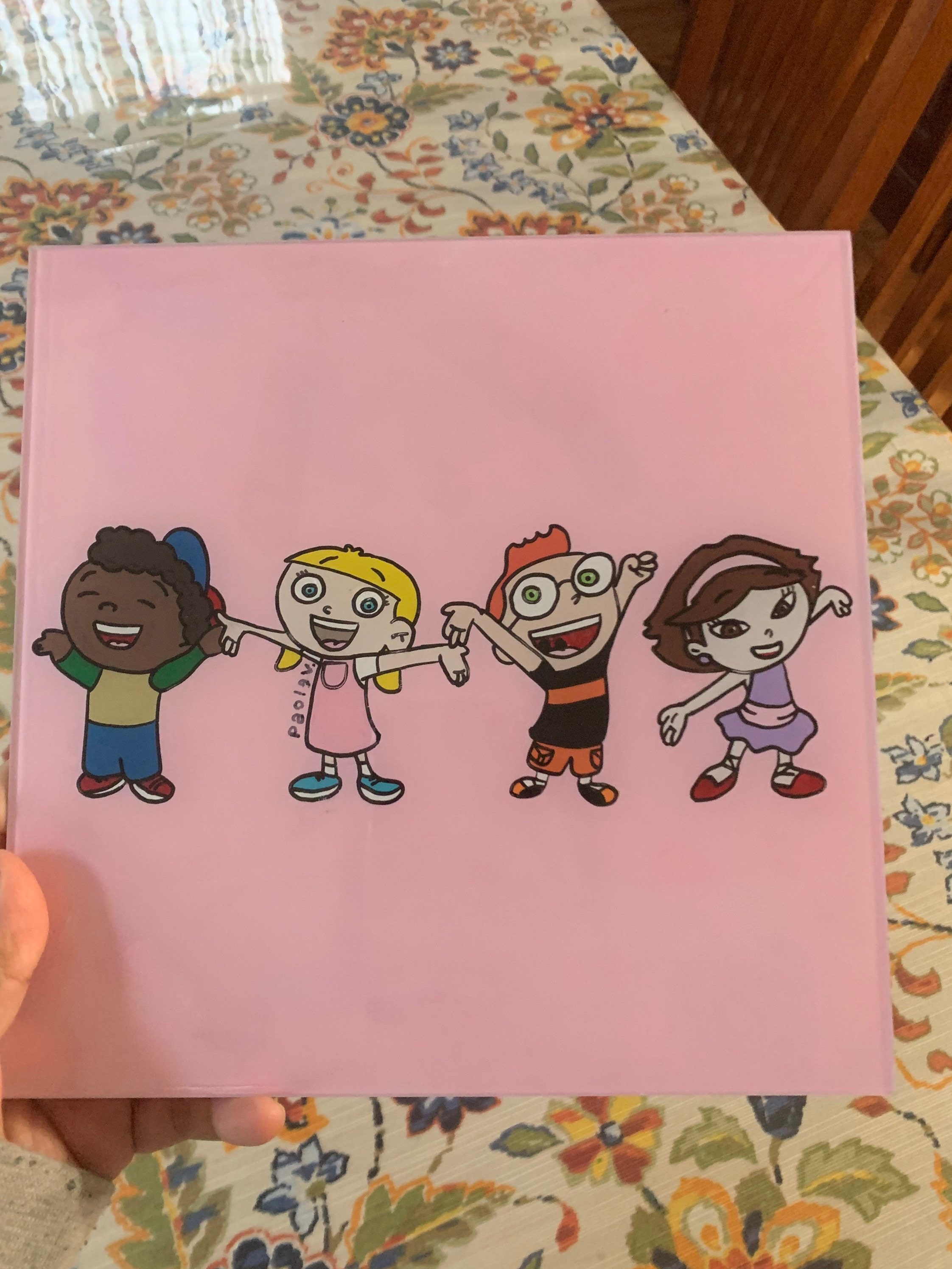 Little Einsteins Glass Painting 8 x 8 Etsy