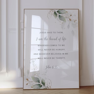 Christian Gift Scripture Digital Print, Inspirational Christian Decor, Bible Verse Wall Art, Spiritual Gift Ideas, Religious Wall Art Decor