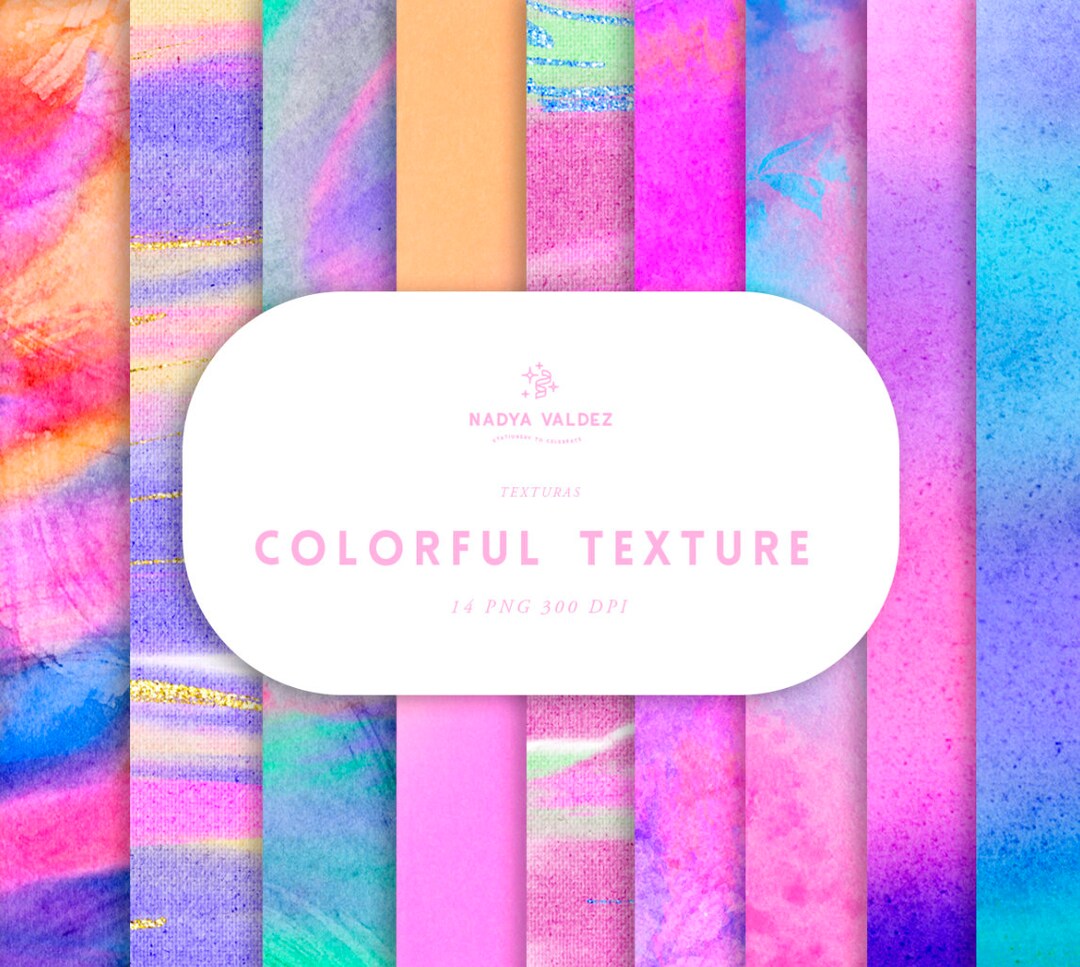 Colorful Textures - Etsy