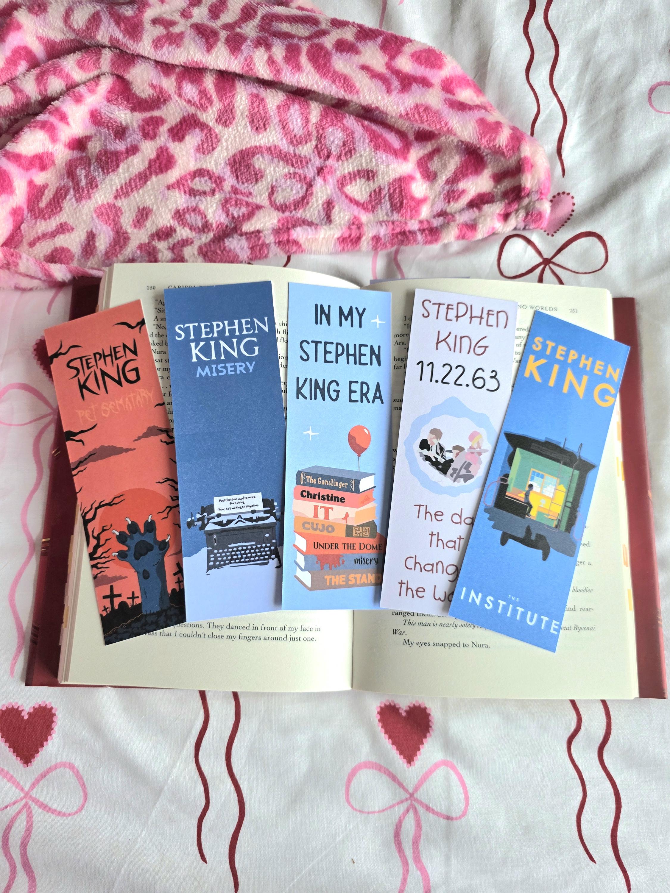 Plaque émaillée Stephen King – Objet Déco Pour Fan