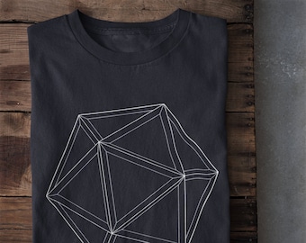 Blank D20 Dice DnD Shirt, Unofficial Dungeons and Dragons, DnD Dice, Dungeon Master, Colors