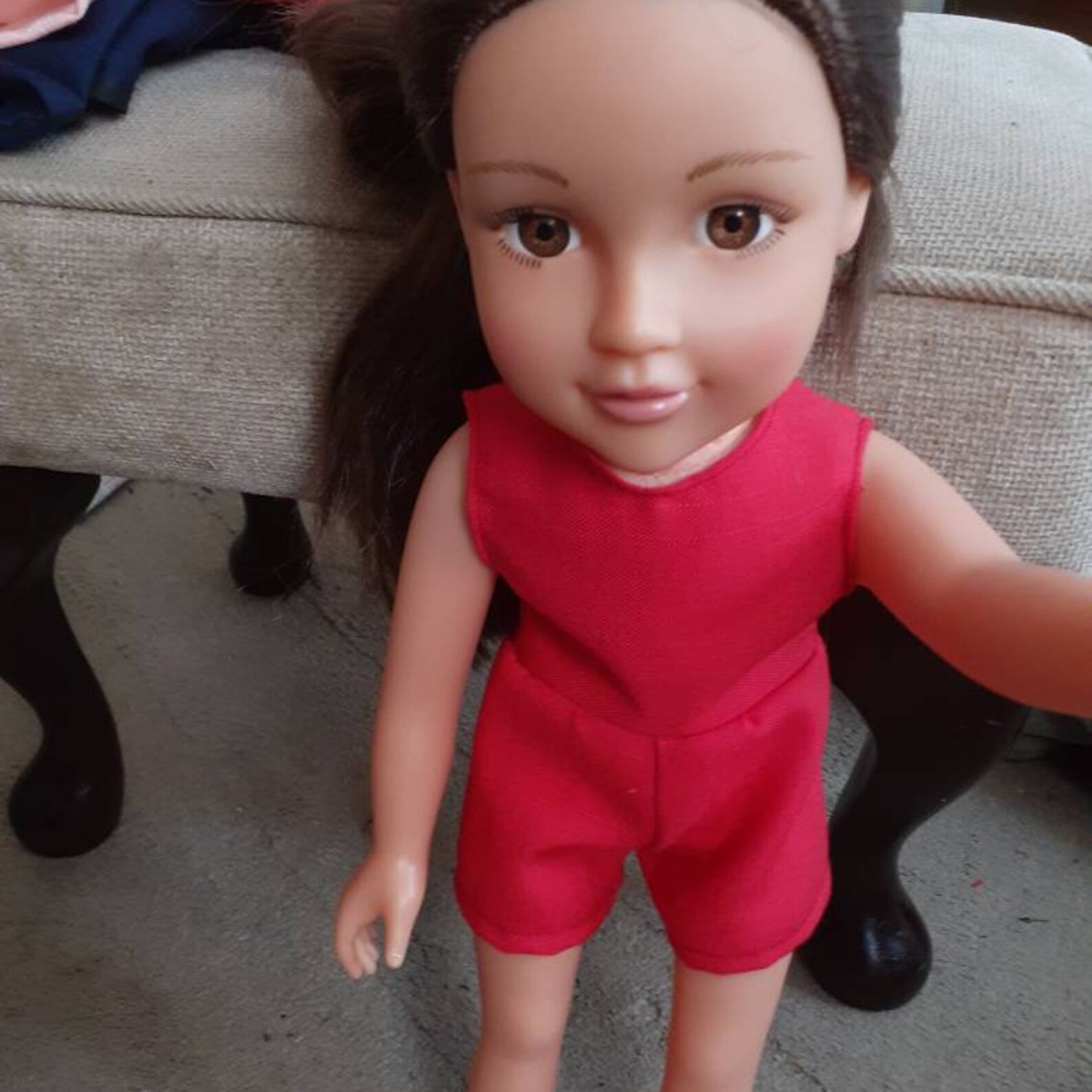 A Fun Handmade Playsuit For 18 Designafriend Doll | Etsy