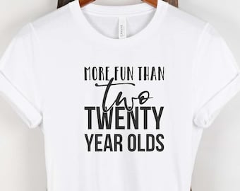 Camisa de 40º aniversário para mulheres, presentes de aniversário para ela, 40º aniversário, rainha, 40º presente de aniversário para a mãe, engraçado 40º presente de aniversário para ele