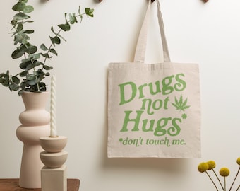 Regalos para fumetas, bolso de mano estética de marihuana, bolsa de supermercado reutilizable, bolso grande de moda, bolsos de lona de la naturaleza linda, regalo de chica fumeta para ella