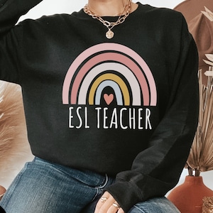 ESL Lehrer Shirt, Geschenk für Lehrer, Englisch Lehrer Shirt, Lehrer Wertschätzung Geschenk, ESL Lehrer Geschenk, Mehrsprachiges Lehrershirt