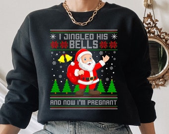 Maternity holiday sweater top