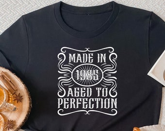 Made in 1985 Shirt, Vintage 1985 Tshirt, 38th Birthday T-Shirt 38th Birthday Gift Gift Men Born in 1985 Tee Birthday Party Gift for Him