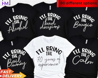 70歳の誕生日シャツ：テーマパーティーTシャツ持参