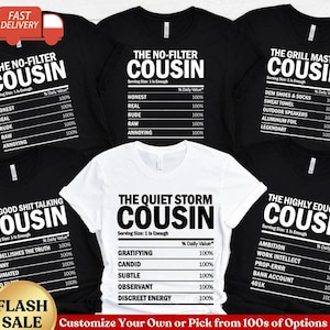Funny Cousin Crew Shirts: Matching Family Reunion T-Shirts