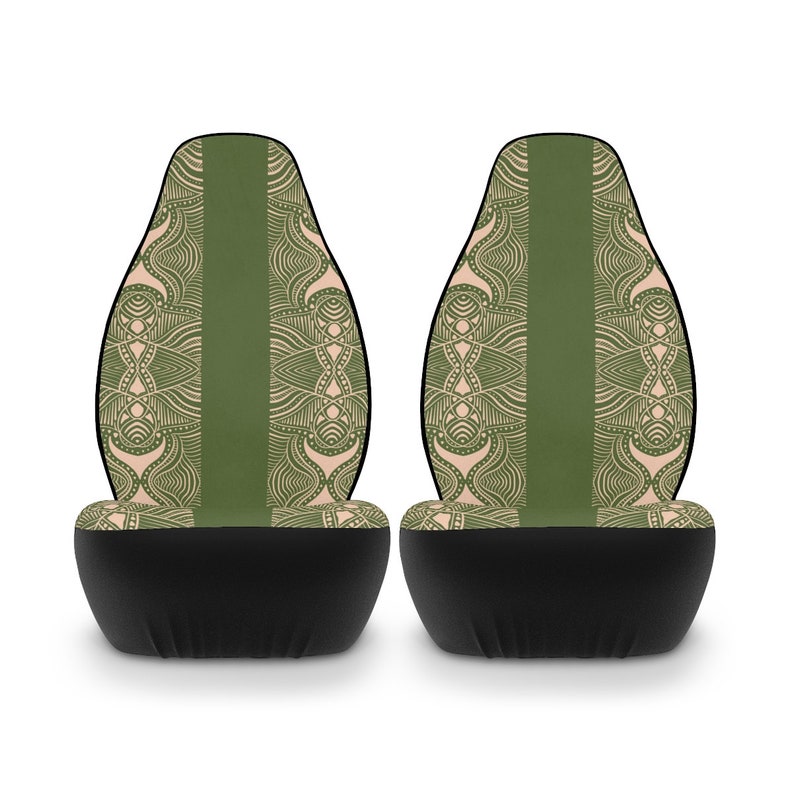 Car Seat Covers Boho Sage Green Cute Car Accessories for Etsy
