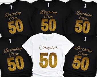 50th Birthday Group Shirts, 50th Birthday Crew Shirt, 50th Birthday Squad T-Shirts 50th Birthday Party Tshirts, 50th Birthday Group Tees