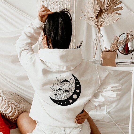 Reflective moon hoodie hotsell