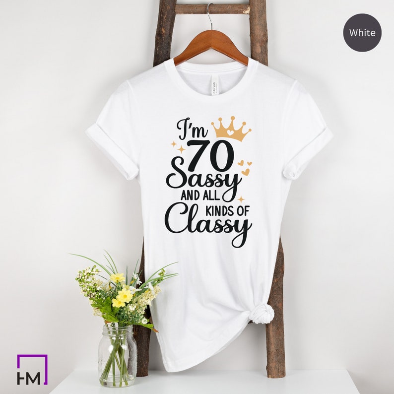 70th Birthday Shirt Women 70th Birthday Gift Women 70th Birthday Party Tshirt Mom 70th Birthday T-Shirt Grandma Woman 70th Birthday Party Te