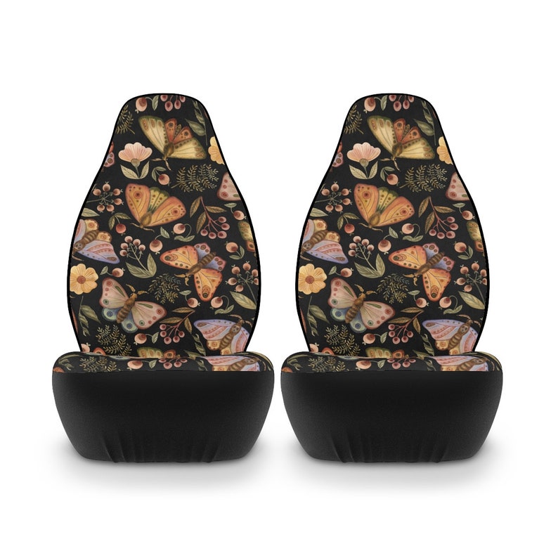 Car Seat Covers Boho Luna Moth Cute Car Accessories for Etsy