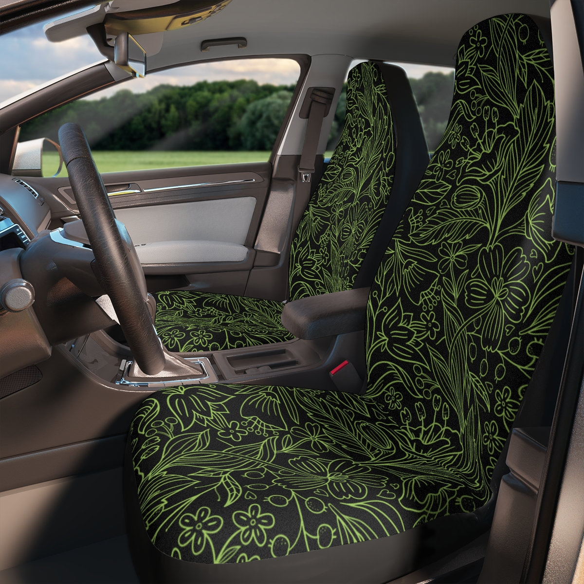 Sage Green Floor Mats, Hippie Car Floor Mat, Boho Car Mat Accessories, –  HMDesignStudioUS