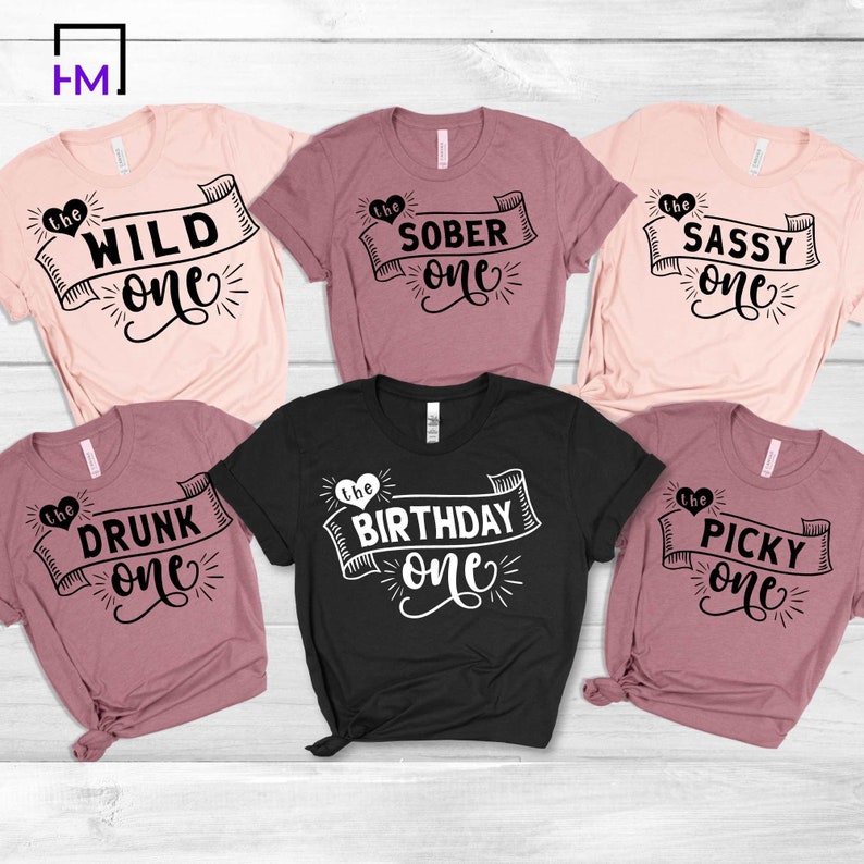Funny Birthday Group Shirts Bachelorette Party Shirts Etsy