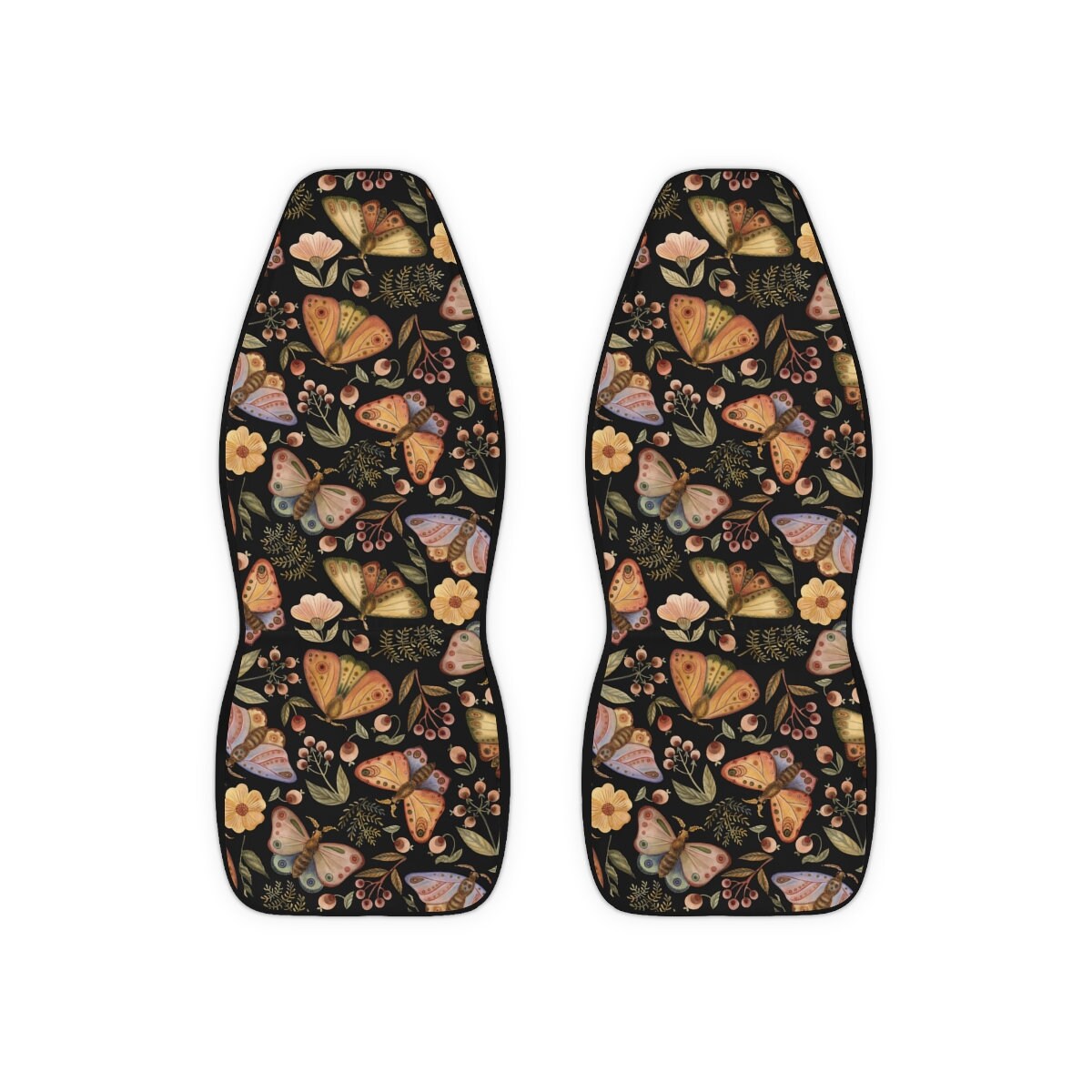 Car Seat Covers Boho Luna Moth Cute Car Accessories for Etsy