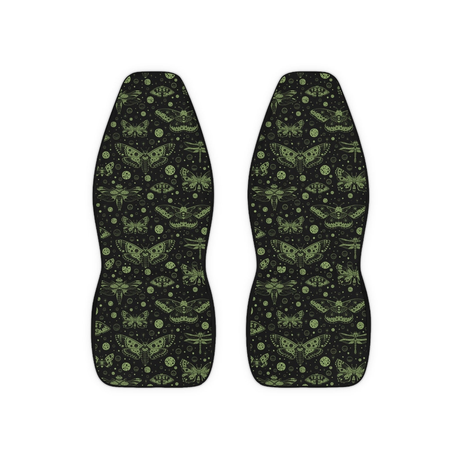 Car Seat Covers Boho Sage Green Cute Car Accessories for Etsy