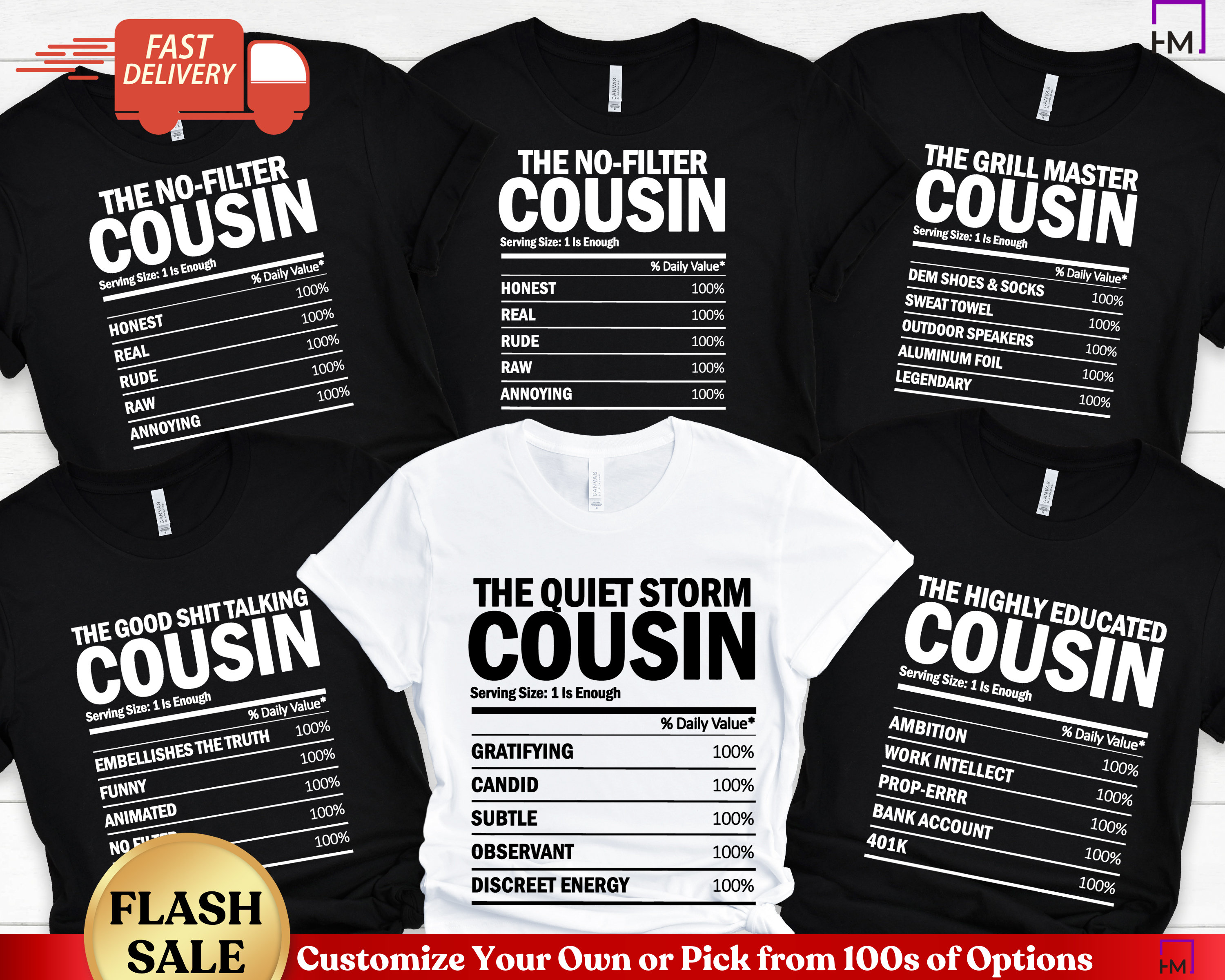 Funny Cousin Crew Shirts, Matching Family Vacation Shirts, Funny Cousin gifts, Cousin shirts, Christmas Cousin Crew, Girls or Guys Trip