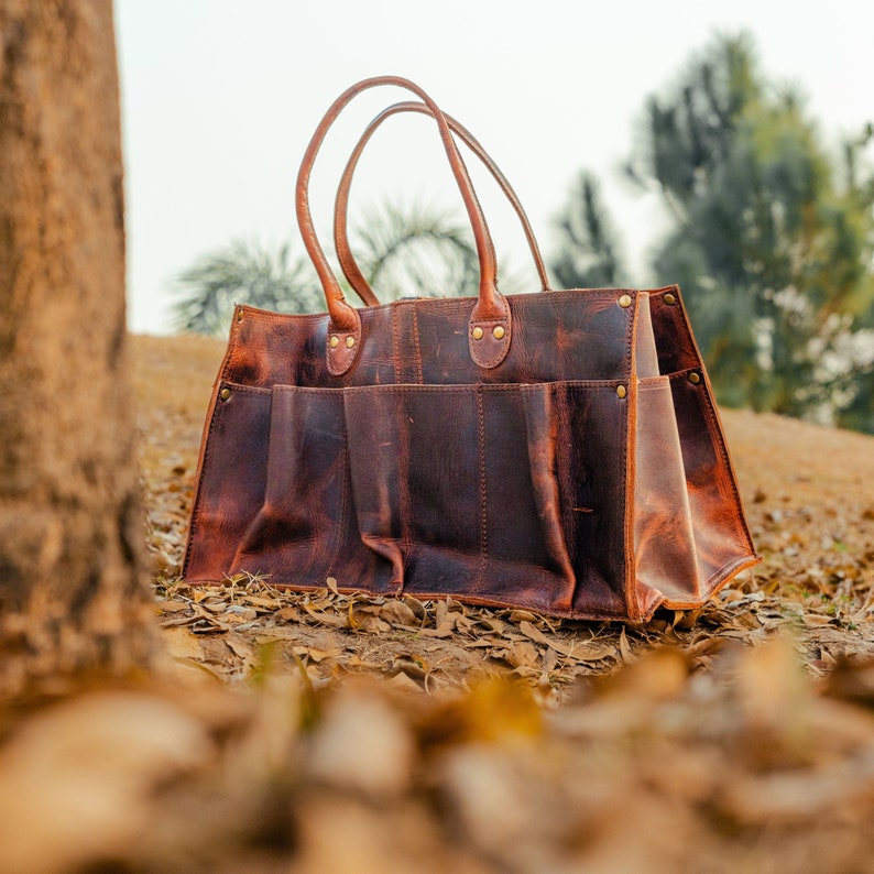 leather tool bag
