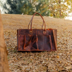 leather tool bag