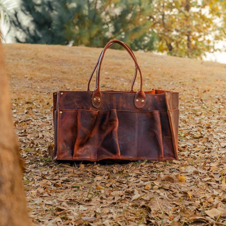 leather tool bag