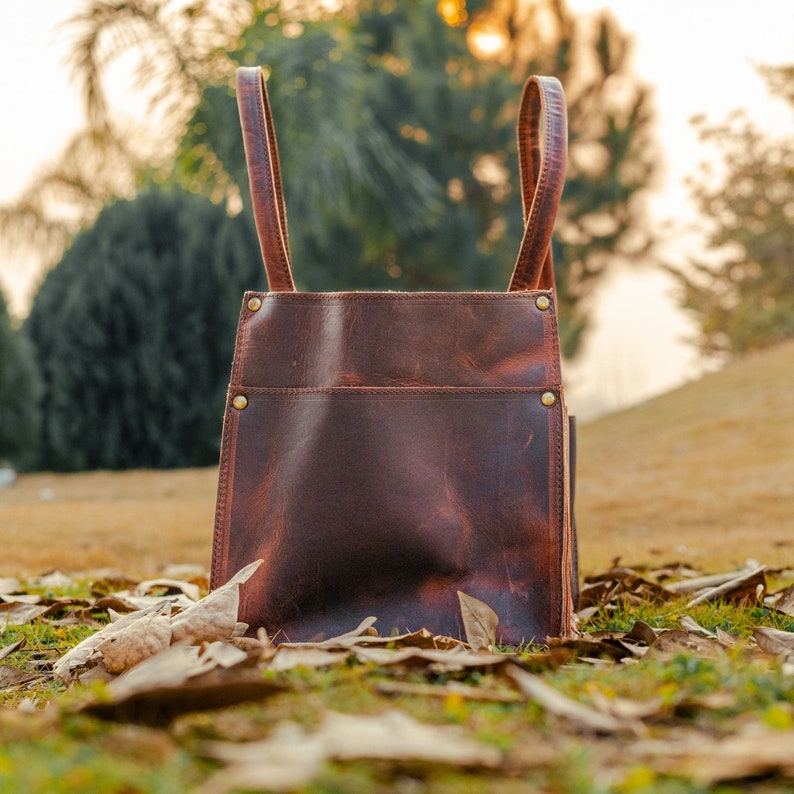 leather tool bag