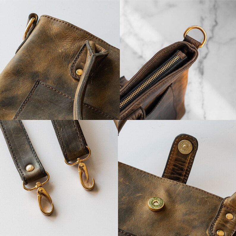 leather tote bag attributes