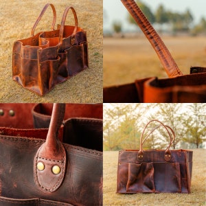 leather tool bag group picture