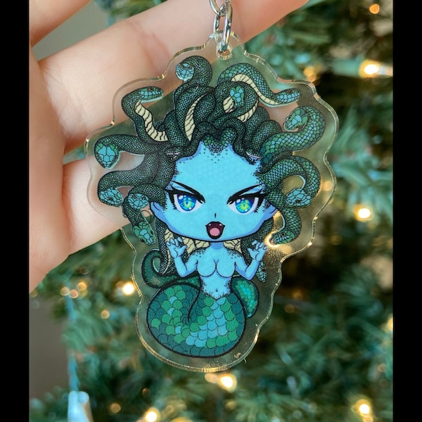 Medusa Keychain/ Ornament