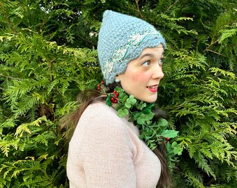 Go Elf Yourself-beanie ALLEEN GEHAAKT PATROON
