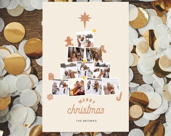 Holiday Photo Card Template,Christmas Photo Cards,Christmas Card Template,DIY Christmas Cards,Canva Christmas Card Template