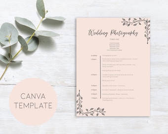 Wedding Photography Timeline Template,Wedding Photographer Timeline,Wedding Photo Timeline,Photography Tips,Wedding Timeline Template