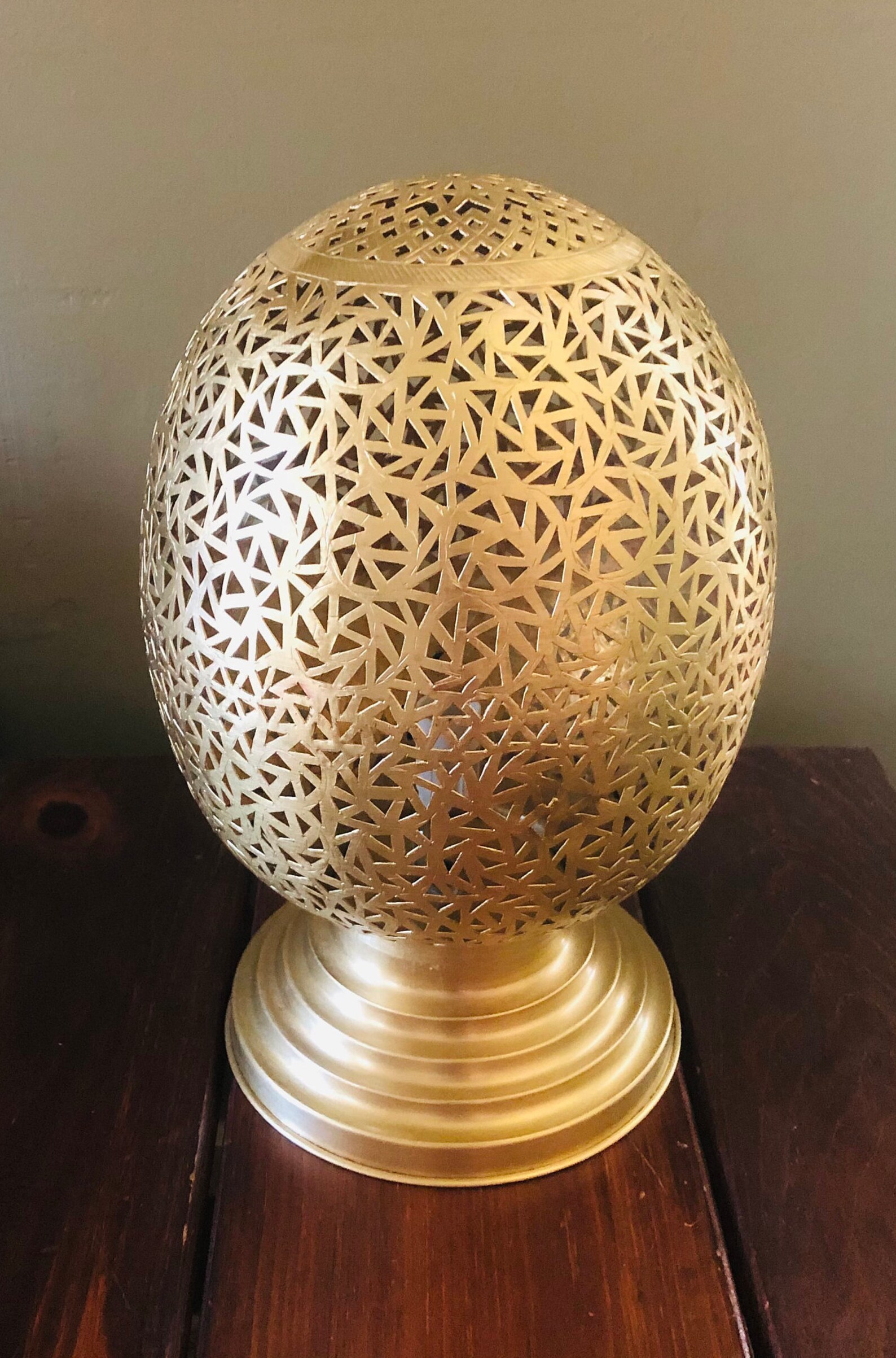 Handmade Moroccan Lamp, Home Decor, Brass Lamp, Authentic Etsy