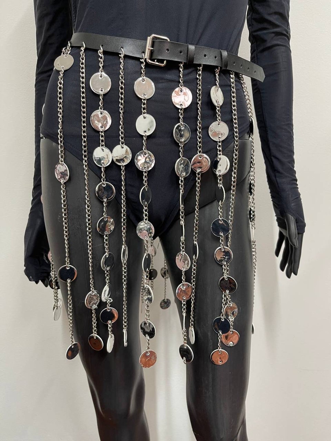 Harness skirt harness festival harness chains harness mask Etsy