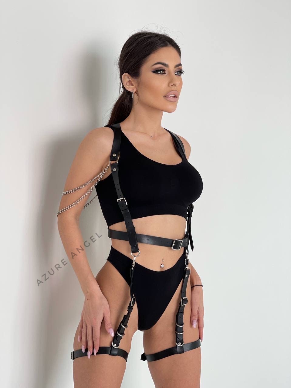 Harness women Harness lingerie Harness accessoriesharness Etsy