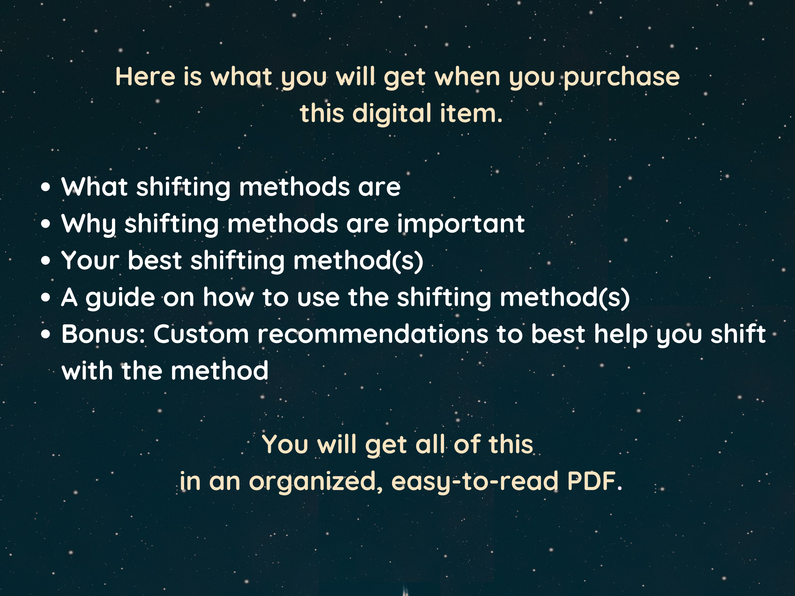 Learn Your Best Shifting Method From an Expert Shifter of 6 Years Etsy