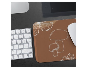 Cute Mushroom Mousepad -Cute Mousepad-Funny Gift-Aesthetic  gift - Friend Gift-Graduation Gift-Bestie Gift-Girl Gift-New Office Gift