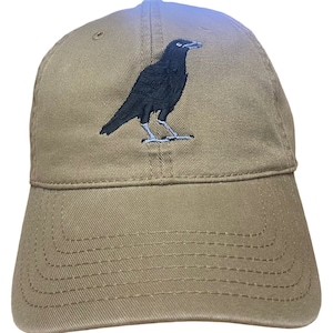 Raven bird hat