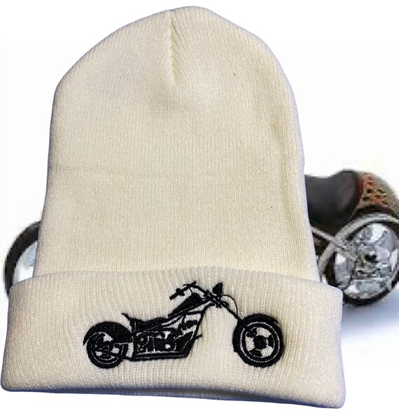 Chopper Motorcycle Beanie - Etsy