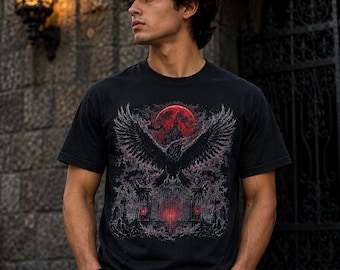 Raven Shirt, Halloween shirt