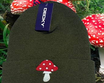 Mushroom Beanie - Etsy