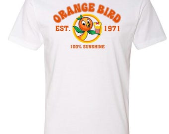 Orange bird shirt