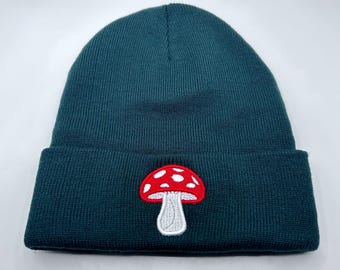 Mushroom beanie