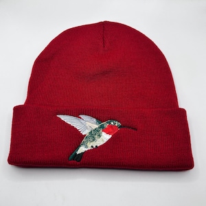 Hummingbird beanie