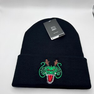 Dragon embroidered beanie image 8