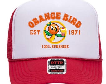 Orange bird  Hat